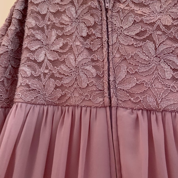 City Studio size 24W pink A-line dress - Picture 3 of 8